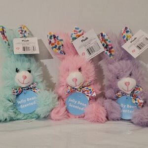 Jelly Bean Scented Plush Bunnies